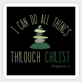 2023 LDS Youth Theme I Can Do All Things Through Christ Sticker